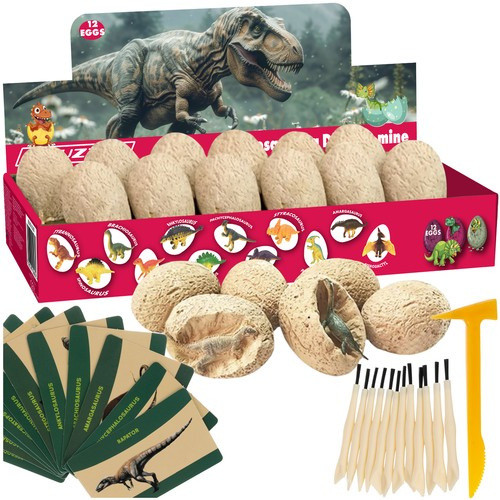 Dinoszaurusz Kincsvadászat - Kruzzel 24982 Régészeti Készlet Gyerekeknek