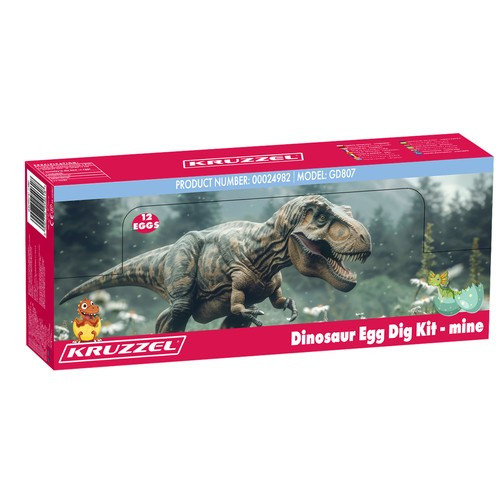 Dinoszaurusz Kincsvadászat - Kruzzel 24982 Régészeti Készlet Gyerekeknek