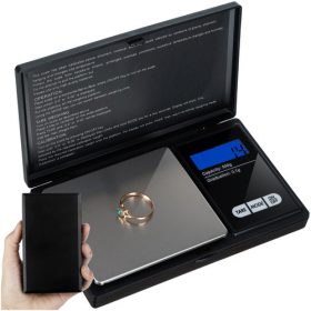   Prémium Pocket Mérleg 500g x 0.1g Pontossággal és Védő Flappal - Modell 23573