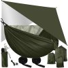 Tourist hammock with tarp and mosquito net 260x140 cm