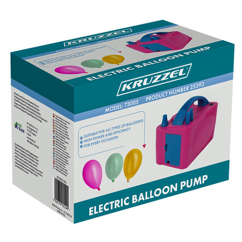 Kruzzel 25393 Elektromos Lufi Pumpa – Gyors és Könnyű Lufifújás Rendezvényekre és Ünnepekre