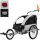 Kruzzel 25372 3in1 suspension bike trailer