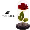 Rózsa üvegben - csillogó Malatec 21619