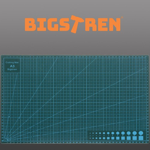A3 modellező vágólap Bigstren 19344 - művészeti vágószőnyeg, modellkészítéshez, hobby asztalhoz, kézműves eszközök.