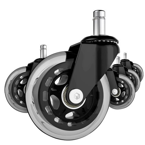 Irodaszék kerekek - 5 db. Malatec 22077