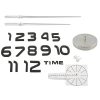 Kézzel készíthető falióra Ruhhy 22143 - design óra, modern dizájn, kreatív fali dekoráció, otthoni dekor, egyedi falóra