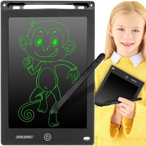 Rajztábla 8.5 fekete KRUZZEL 22454 digitális rajzolás, grafikai tablet, kreatív eszköz, művészeti kellék