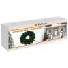 Karácsonyi díszajtókoszorú díszítő ornamentális 60cm vastag XXL