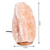 Só lámpa/ionizátor 3-5kg 22722 - tisztító levegő, pihentető hatás, természetes fény, relaxáció, wellness, szoba díszítés