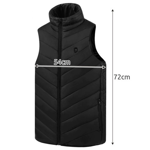 Fűthető mellény M USB Trizand 22126