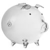 Üveg malacpersely 22588 - ajándék gyerekeknek, pénzgyűjtő, dekoráció, piggy bank, üveg persely, malac alakú persely