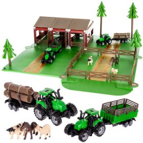 Állatos farm játékautókkal 22404