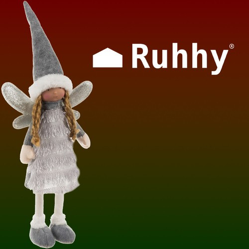 Szürke Karácsonyi figurás Ruhhy 22343 - Tündér