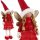 Piros Karácsonyi tündér figura Ruhhy 22346
