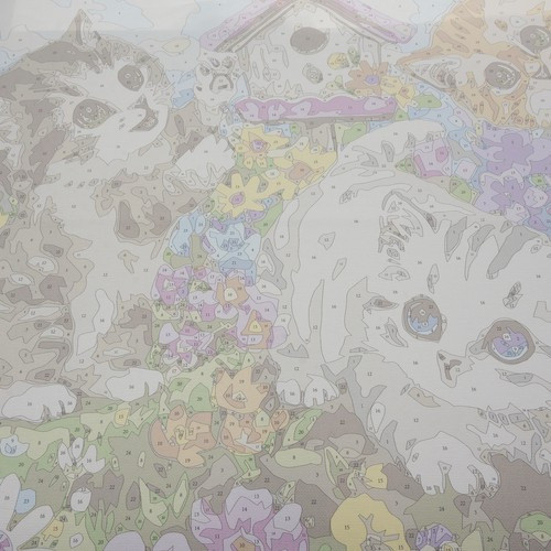 Számfestés 40x50cm - Macskák 22781