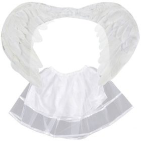  Angyalos jelmez - gyerekeknek és felnőtteknek, karácsonyi és születésnapi bulikhoz, színpadi előadásokhoz, cosplay-hez.