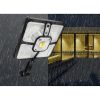 Napenergiával működő kerti lámpa - Izoxis 22736 solar lámpa - kerti dekoráció - LED lámpa - kültéri világítás