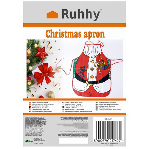 Karácsonyi kötény - Mikulás Ruhhy 22683