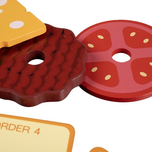 Fa hamburger készlet 22673 - Kruzzel