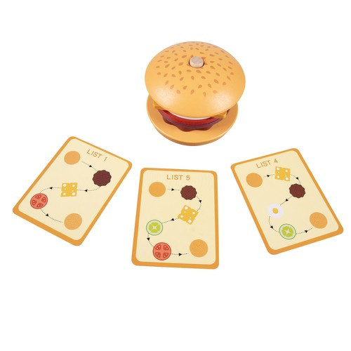 Fa hamburger készlet 22673 - Kruzzel