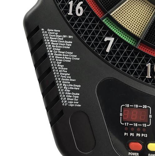 Elektronikus darts tábla + nyilak - Trizand 22814