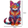 Fa kirakó - Kruzzel 22878 kirakó, puzzle, fa játék, logikai játék, 1000 darabos kirakó, gyerek játék, kreatív játék