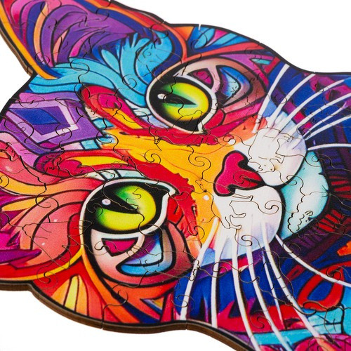 Fa kirakó - Kruzzel 22878 kirakó, puzzle, fa játék, logikai játék, 1000 darabos kirakó, gyerek játék, kreatív játék
