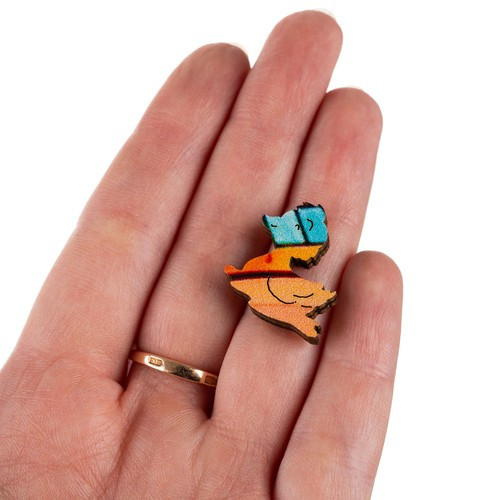 Fa kirakó - Kruzzel 22878 kirakó, puzzle, fa játék, logikai játék, 1000 darabos kirakó, gyerek játék, kreatív játék