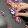 Fa kirakó - Kruzzel 22878 kirakó, puzzle, fa játék, logikai játék, 1000 darabos kirakó, gyerek játék, kreatív játék