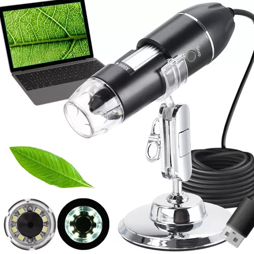 Digitális USB mikroszkóp 1600x nagyítással 23762 - mikroszkóp, digitális, nagyítás, USB, 1600x, 23762