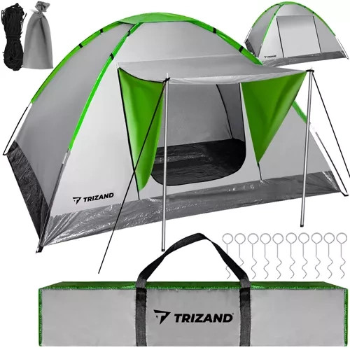 Turista sátor 2-4 főre. Montana 23481. Kompakt, könnyű, esőálló sátor. Outdoor kemping, túrázás, természetjárás.