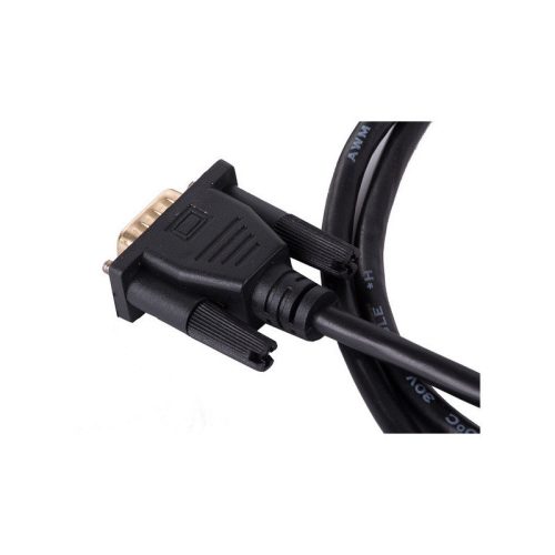 HDMI kábel arany csatlakozóval, Full HD D-sub kábellel