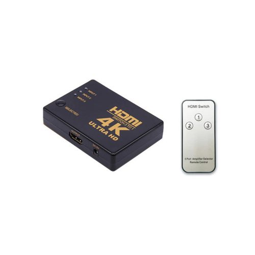 HDMI kapcsoló távirányítóval