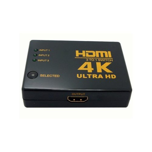 HDMI kapcsoló távirányítóval